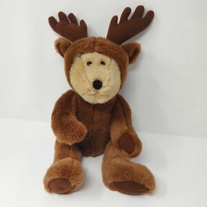 G.A.C 1999 Plush Bear Dressed as a Moose